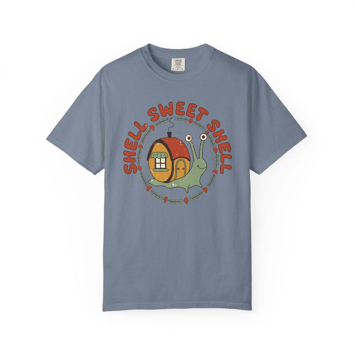 Shell Sweet Shell Snail Shirt, Comfort Colors Cottagecore Homebody Tee, Cute Snail Cottage Gift, Cozy Introvert Shirt