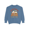 Warm Wishes Mildly Feral Sweatshirt, Comfort Colors Funny Christmas Possum Raccoon Crewneck, Cozy Holiday Gift, Retro Winter Animal Shirt