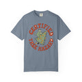 Certified Tree Hazard Cat Shirt, Comfort Colors Funny Christmas Cat Tee, Cat Mom Holiday Gift, Retro Xmas Cat Lover Shirt