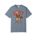 Funny Bat Comfort Colors Shirt, Cozy Under Protest, Antisocial Introvert Tee, Grumpy Gift