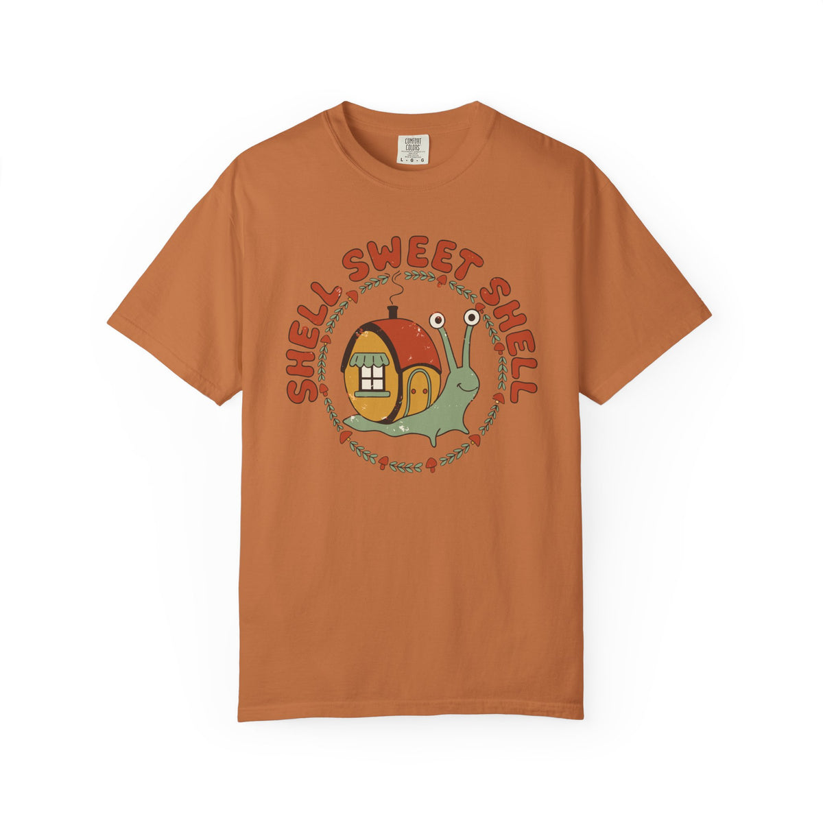 Shell Sweet Shell Snail Shirt, Comfort Colors Cottagecore Homebody Tee, Cute Snail Cottage Gift, Cozy Introvert Shirt
