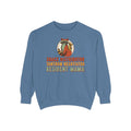 Snack Distributor Tantrum Negotiator Resident Mama Sweatshirt, Comfort Colors Funny Mom Crewneck, Mom Job Title Gift, Raccoon Mom Shirt