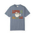 Running On Cocoa And Chaos Shirt, Comfort Colors Funny Christmas Mom Tee, Hot Chocolate Lover Gift, Retro Winter Frog Shirt