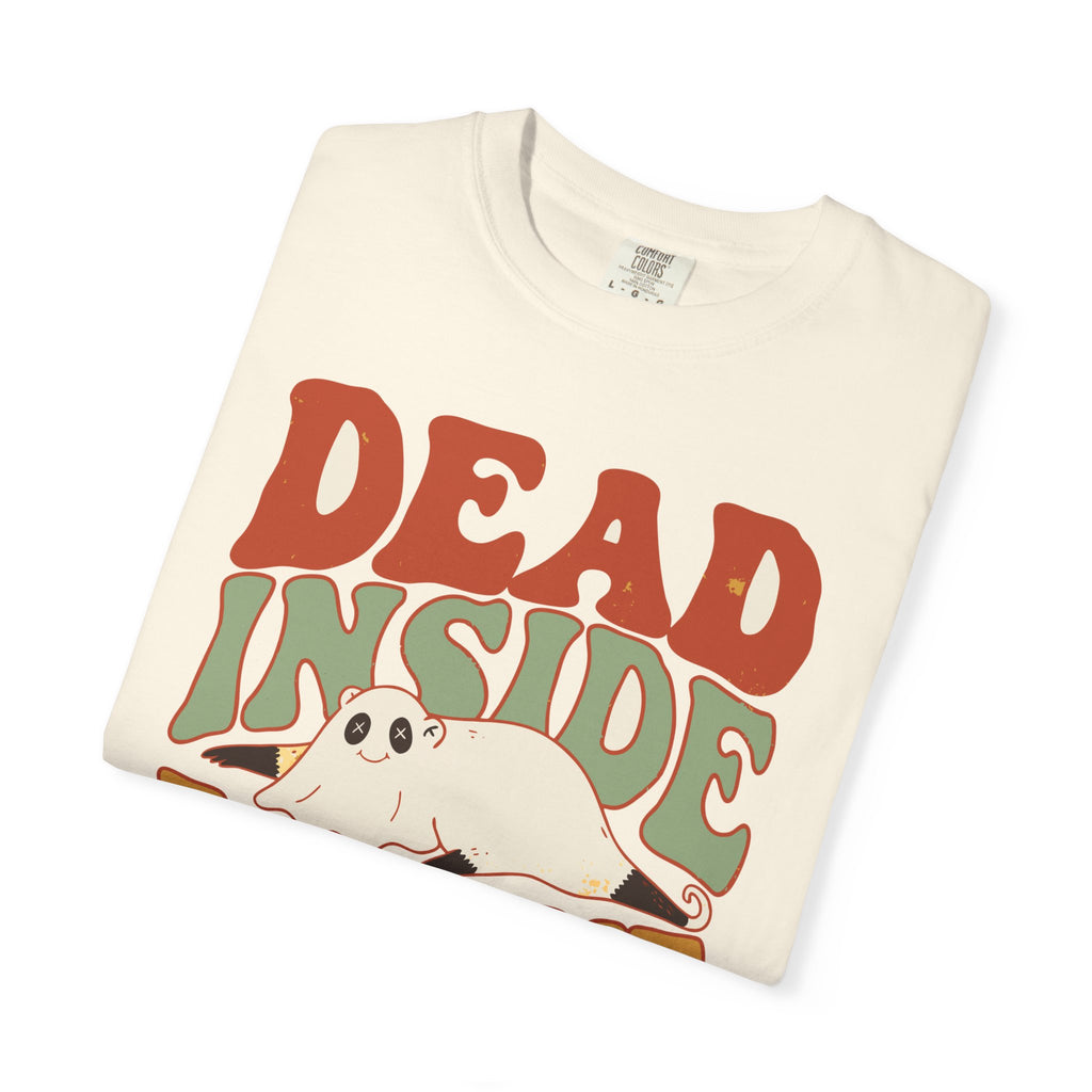 Dead Inside Festive Outside Possum Shirt, Comfort Colors Funny Halloween Tee, Sarcastic Spooky Gift, Retro Possum Shirt