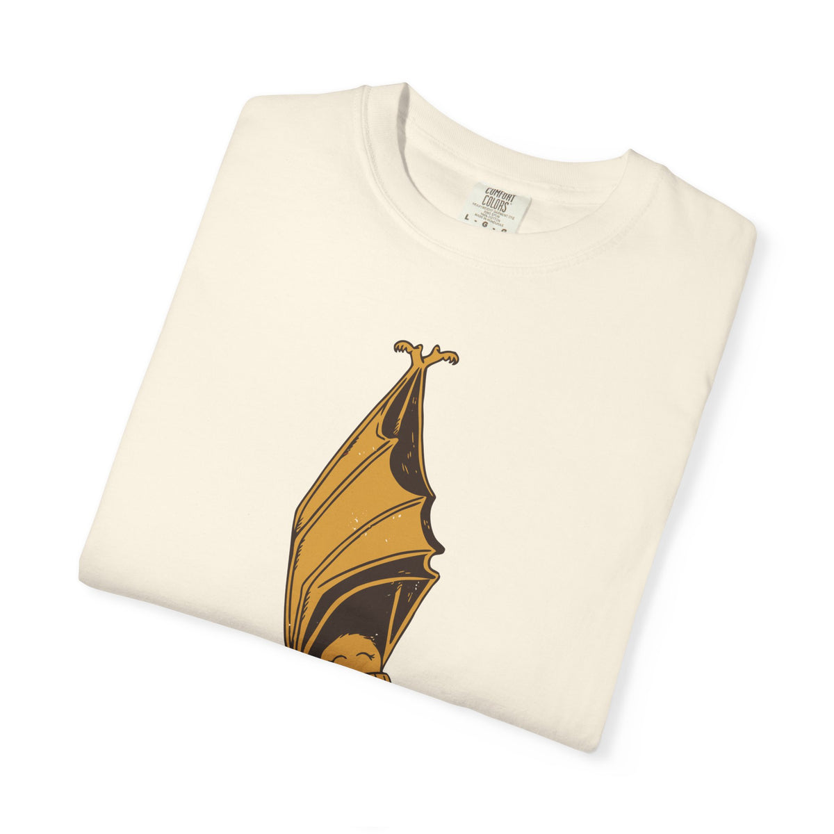 Hanging In There Festively Bat Shirt, Comfort Colors Funny Christmas Bat Tee, Spooky Holiday Gift, Retro Goth Xmas Shirt