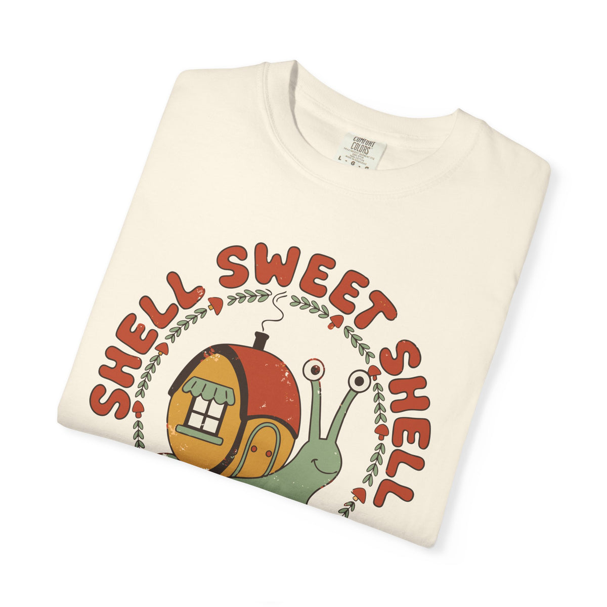 Shell Sweet Shell Snail Shirt, Comfort Colors Cottagecore Homebody Tee, Cute Snail Cottage Gift, Cozy Introvert Shirt